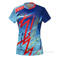 Mujeres sublimadas Men Sport Badminton Tennis Camiseta